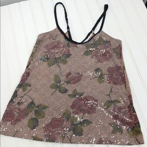 ⭐️ Kimchi Blue Sequin Tank XS